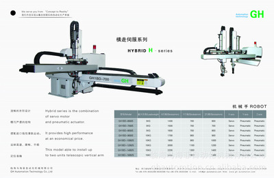 【ROBTO横走伺服机械手系列】价格,厂家,图片,其他塑料机械,临海马海菲自动化机械-