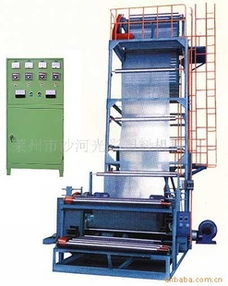 莱州市沙河光彩塑料机械厂 专业供应优质吹膜机与塑料机械设备